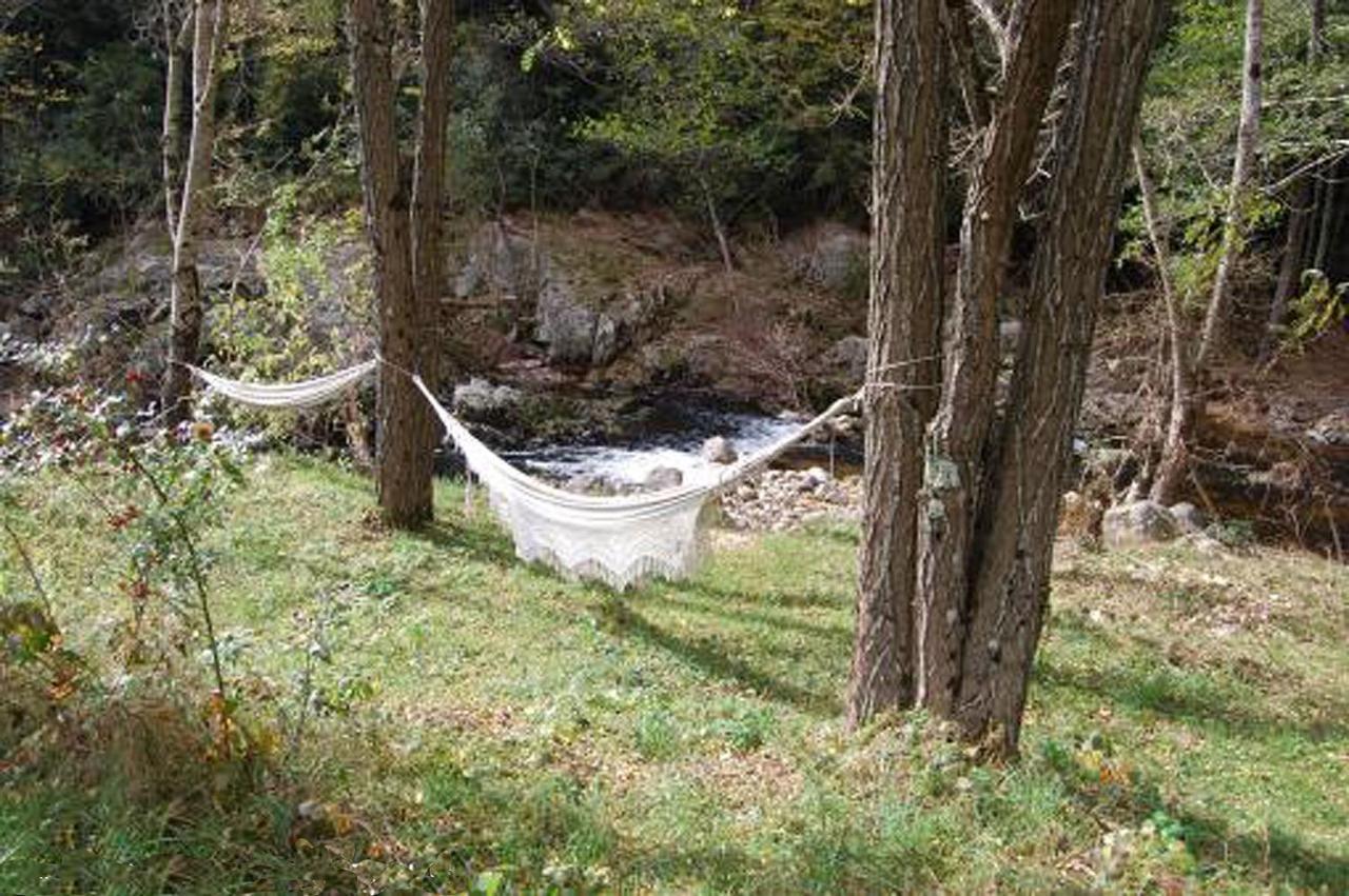 Villa Domaine Liberté avec prairie et forêt au bord d'une rivière en Ardèche Silhac Extérieur photo